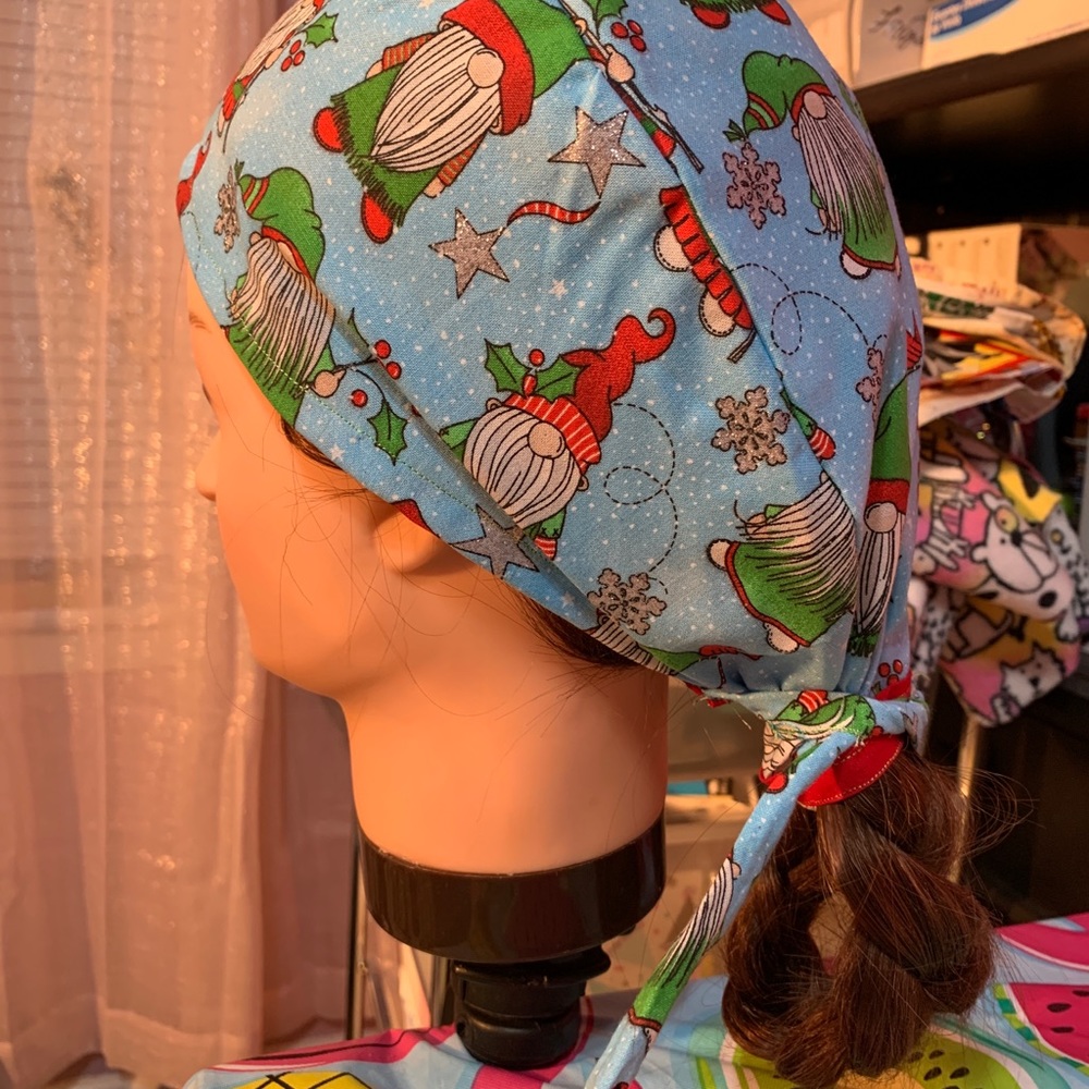 Scrub hats Christmas trolls